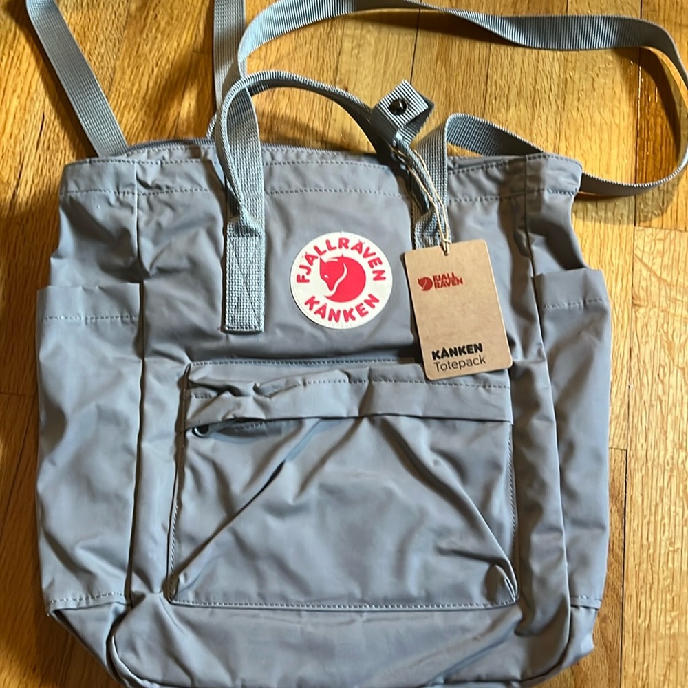 Fjallraven kanken tote bag color fog